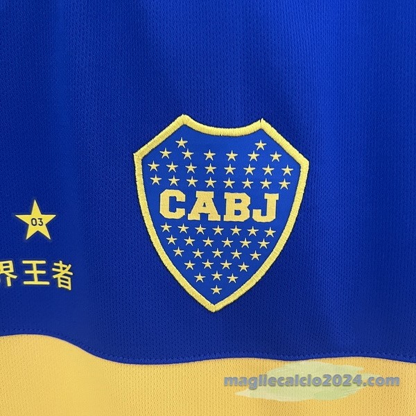 Thailandia Speciale Maglia Boca Juniors 2023 2024 Blu Giallo Poco Prezzo