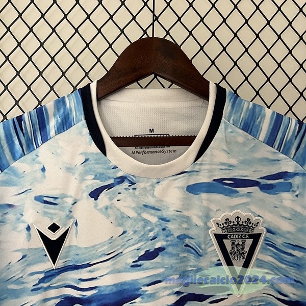 Thailandia Speciale Maglia Cádiz 2023 2024 Blu Poco Prezzo