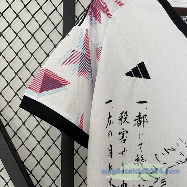 Thailandia Speciale Maglia Giappone 2024 Bianco Nero Poco Prezzo