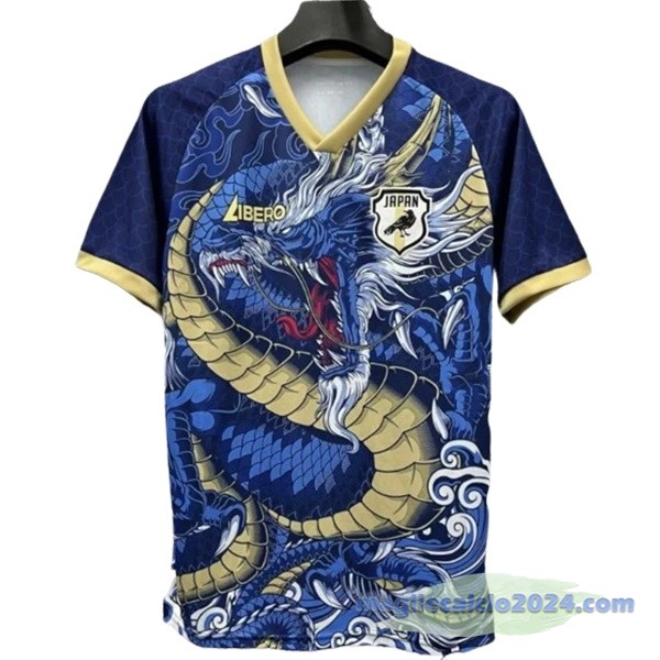 Thailandia Speciale Maglia Giappone 2024 Blu Giallo Poco Prezzo