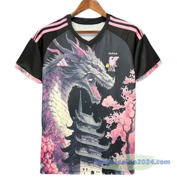 Thailandia Speciale Maglia Giappone 2024 Nero Rosa Poco Prezzo