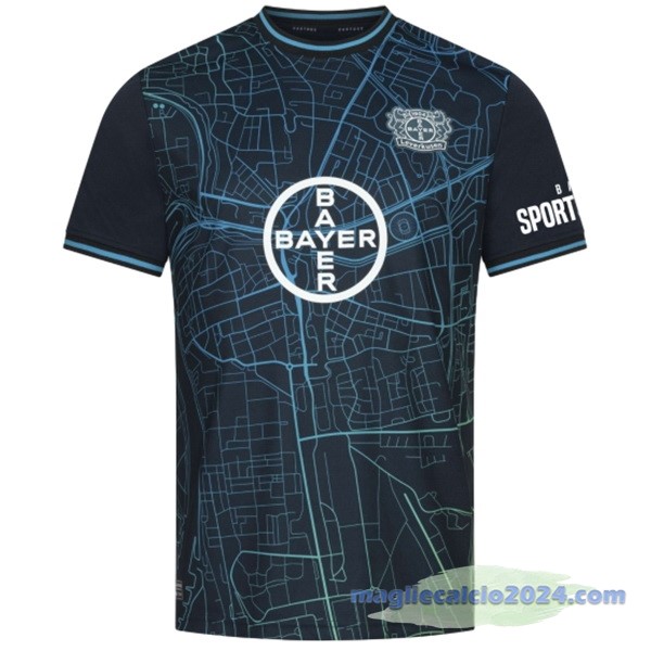 Thailandia Speciale Maglia Leverkusen 2023 2024 Nero Poco Prezzo