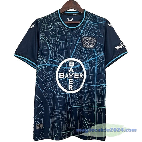 Thailandia Speciale Maglia Leverkusen 2023 2024 Nero Poco Prezzo
