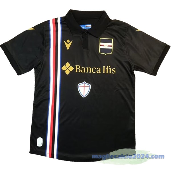 Thailandia Terza Maglia Sampdoria 2023 2024 Nero Poco Prezzo
