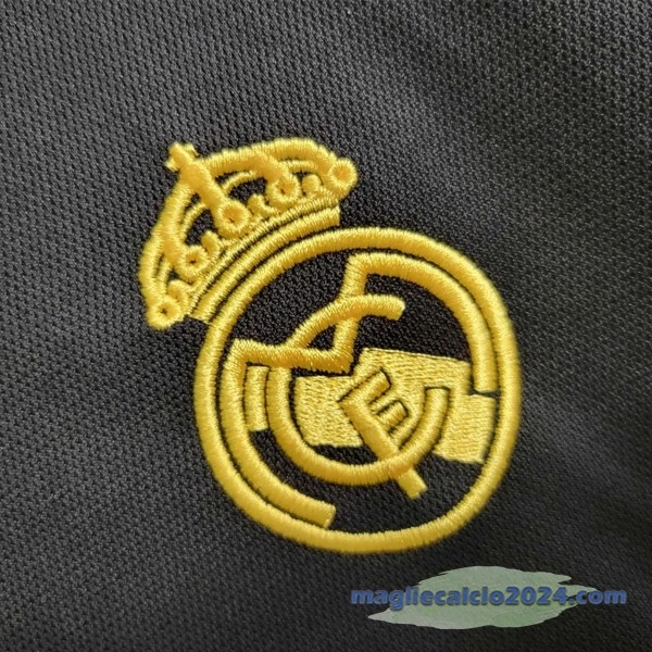 Thailandia Terza Manica lunga Real Madrid 2023 2024 Nero Poco Prezzo
