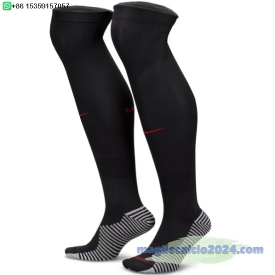 Away Calzettoni Bambino Barcelona 2024 2025 Nero Poco Prezzo