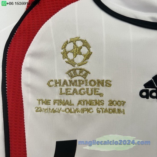 Away Conjunto De Bambino AC Milan Retro 2006 2007 Poco Prezzo