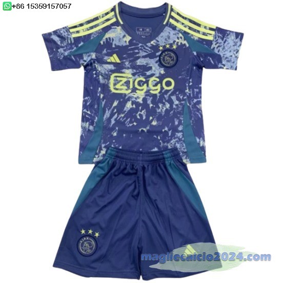 Away Conjunto De Bambino Ajax 2024 2025 Poco Prezzo