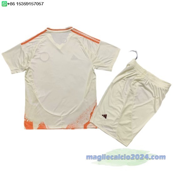 Away Conjunto De Bambino As Roma 2024 2025 Bianco Poco Prezzo