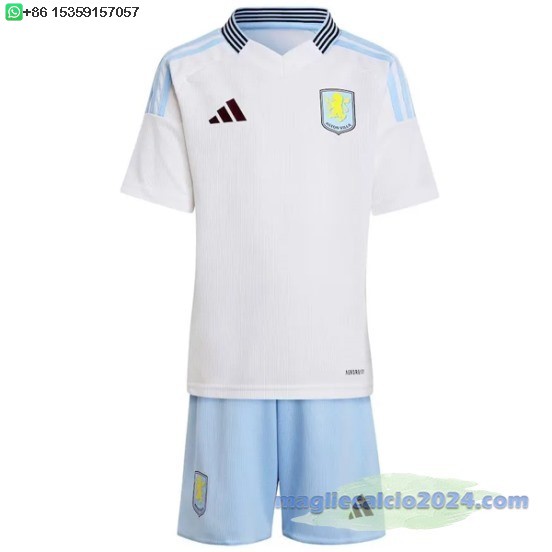 Away Conjunto De Bambino Aston Villa 2024 2025 Poco Prezzo
