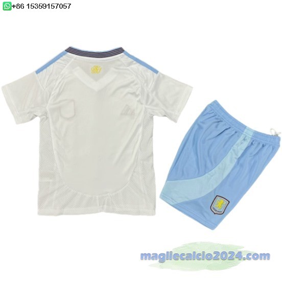 Away Conjunto De Bambino Aston Villa 2024 2025 Poco Prezzo