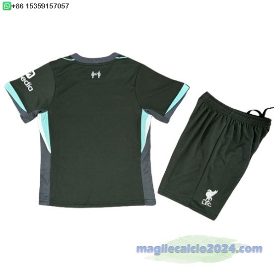 Away Conjunto De Bambino Liverpool 2024 2025 Nero Poco Prezzo