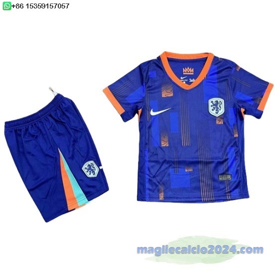 Away Conjunto De Bambino Paesi Bassi 2024 Poco Prezzo