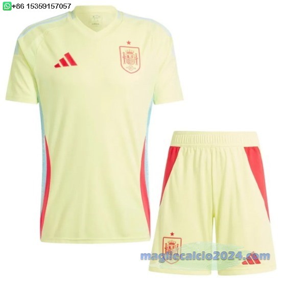 Away Conjunto De Bambino Spagna 2024 Poco Prezzo