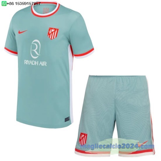 Away Conjunto De Uomo Atletico Madrid 2024 2025 Verde Poco Prezzo