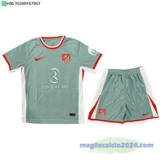 Away Conjunto De Uomo Atletico Madrid 2024 2025 Verde Poco Prezzo