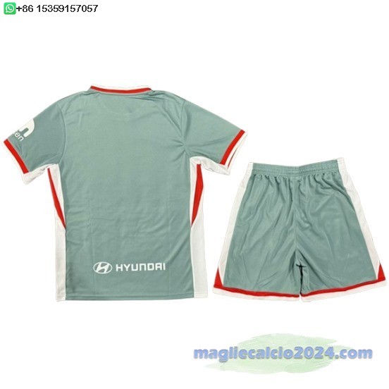 Away Conjunto De Uomo Atletico Madrid 2024 2025 Verde Poco Prezzo