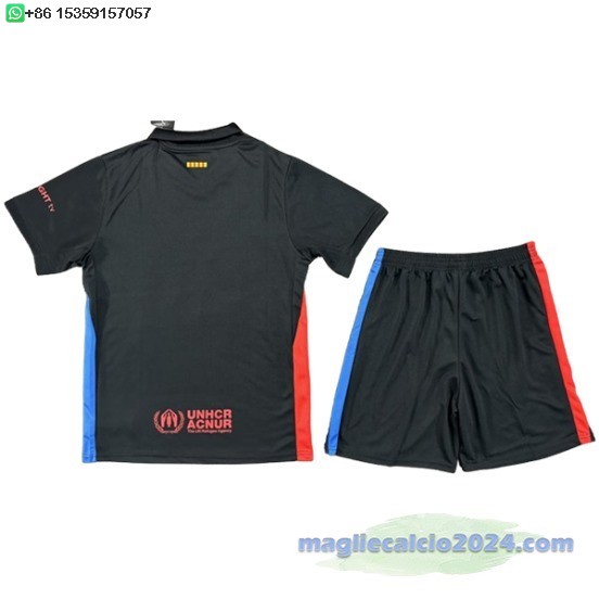 Away Conjunto De Uomo Barcelona 2024 2025 II Nero Poco Prezzo