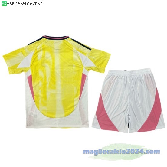 Away Conjunto De Uomo Juventus 2024 2025 Giallo Bianco Poco Prezzo
