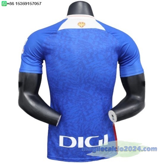 Away Giocatori Maglia Athletic Bilbao 2024 2025 Blu Poco Prezzo
