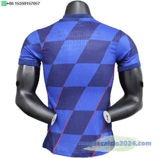 Away Giocatori Maglia Croazia 2024 Poco Prezzo