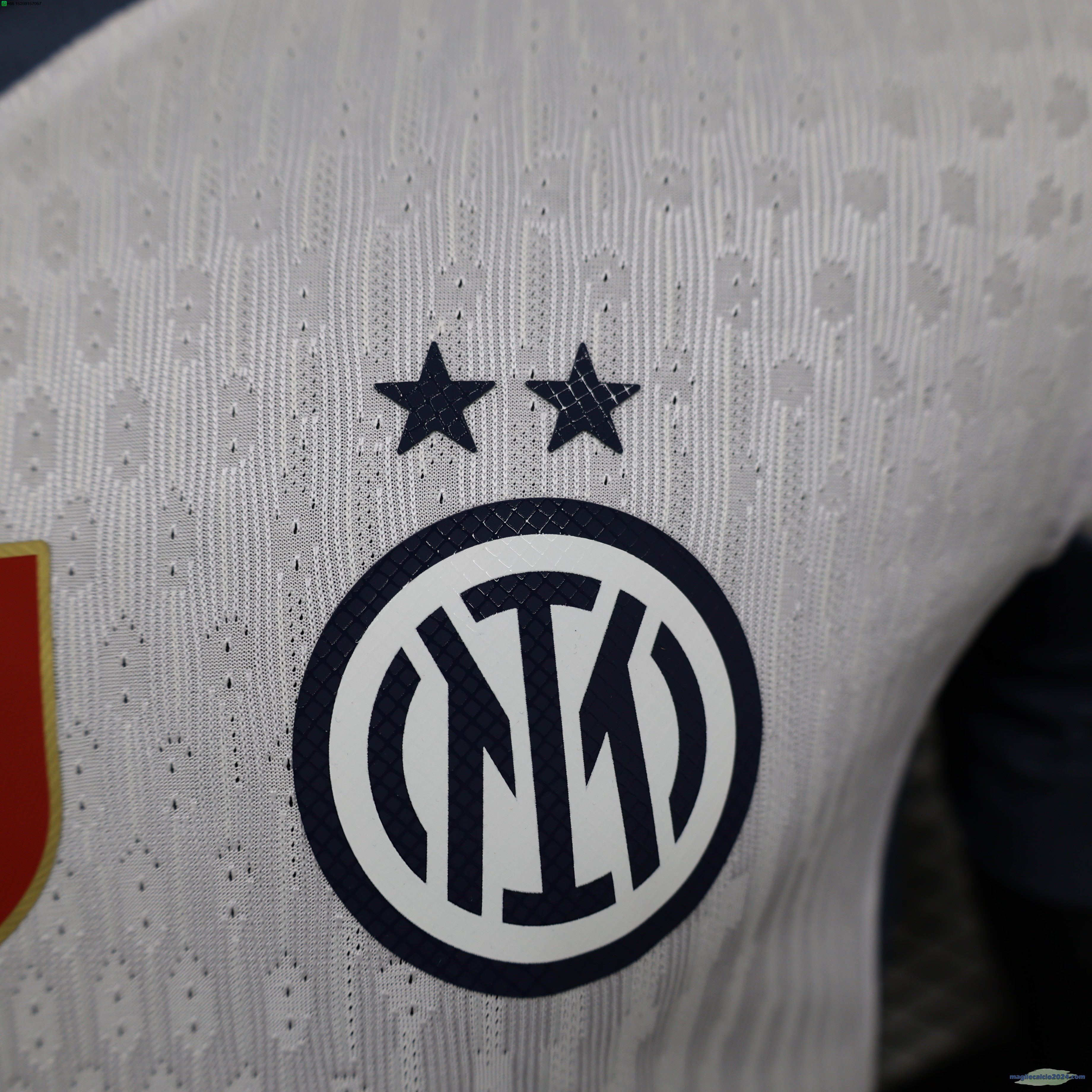 Away Giocatori Maglia Inter Milán 2024 2025 Bianco Poco Prezzo