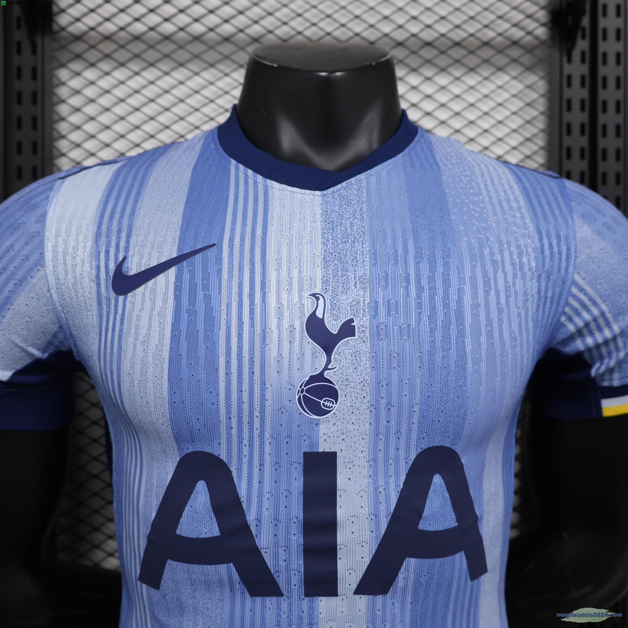 Away Giocatori Maglia Tottenham Hotspur 2024 2025 Purpureo Poco Prezzo