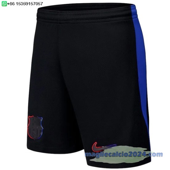 Away Pantaloni Barcelona 2024 2025 Nero Poco Prezzo