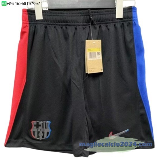 Away Pantaloni Barcelona 2024 2025 Nero Poco Prezzo