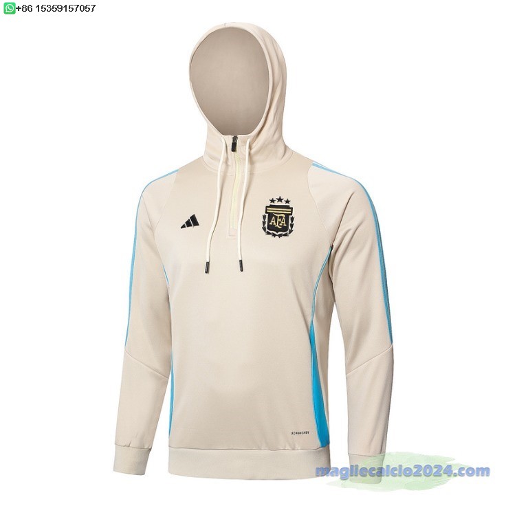 Chaqueta Con Capucha Argentina 2024 Giallo Poco Prezzo