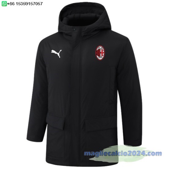 Chaqueta De Algodón AC Milan 2024 2025 I Nero Poco Prezzo