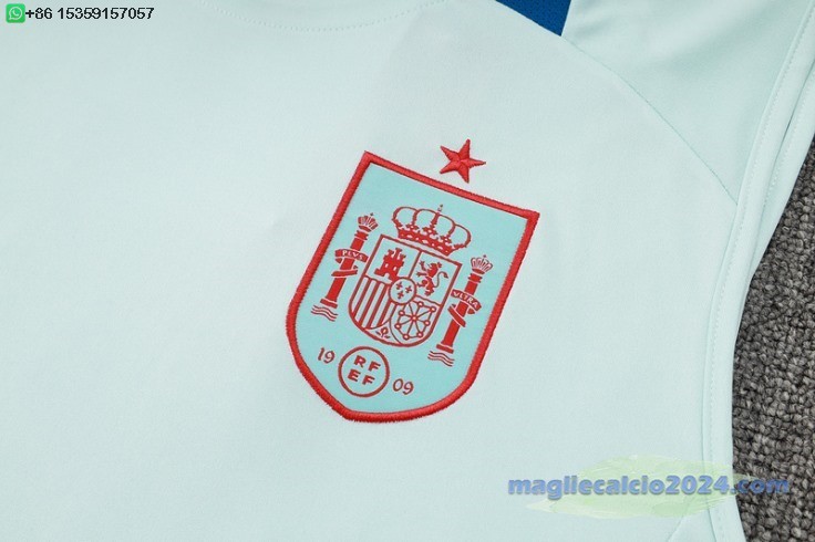 Formazione Senza Maniche Set Completo Argentina 2024 Blu Poco Prezzo