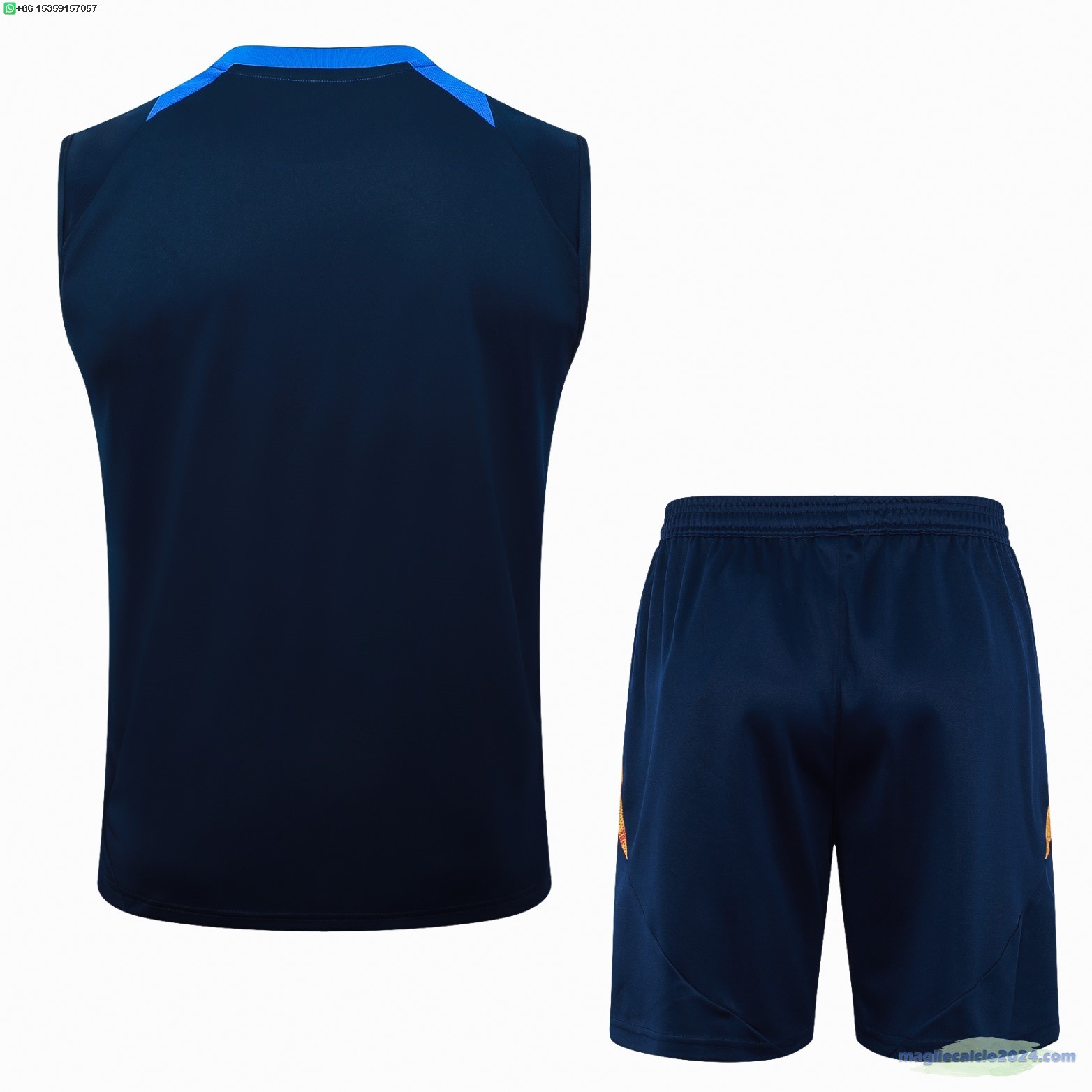 Formazione Senza Maniche Set Completo Juventus 2024 2025 Blu Navy Poco Prezzo