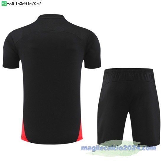 Formazione Set Completo AC Milan 2024 2025 Nero I Rosso Poco Prezzo