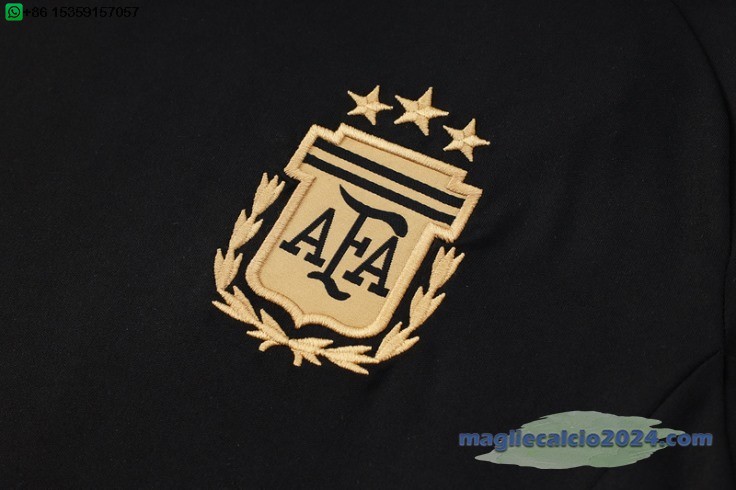 Formazione Set Completo Argentina 2024 Nero II Blu Poco Prezzo