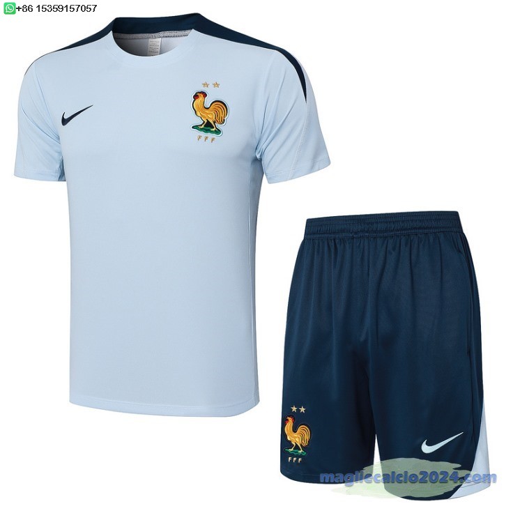 Formazione Set Completo Francia 2024 Blu Poco Prezzo