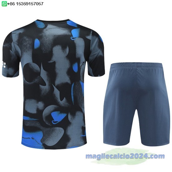 Formazione Set Completo Inter Milan 2024 2025 Blu Grigio Poco Prezzo