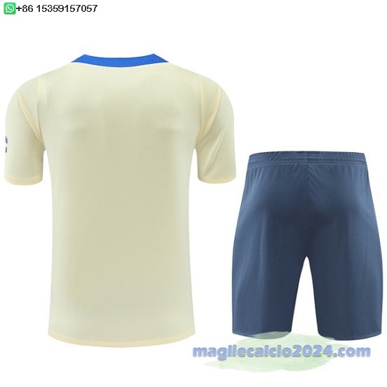 Formazione Set Completo Inter Milan 2024 2025 Giallo Grigio Poco Prezzo