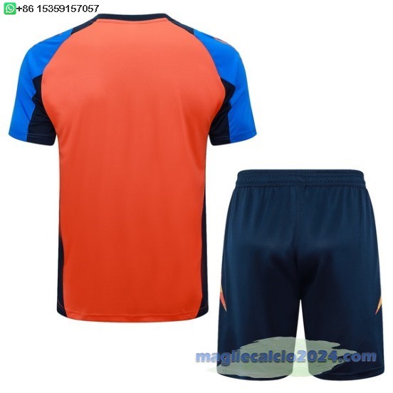 Formazione Set Completo Juventus 2024 2025 Arancione Blu Poco Prezzo