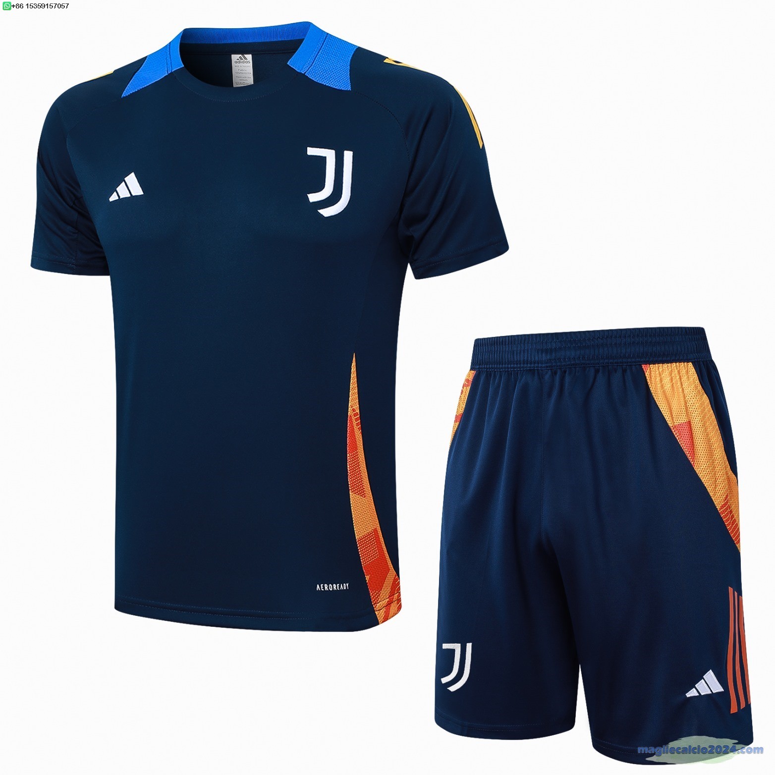 Formazione Set Completo Juventus 2024 2025 Blu Navy Poco Prezzo
