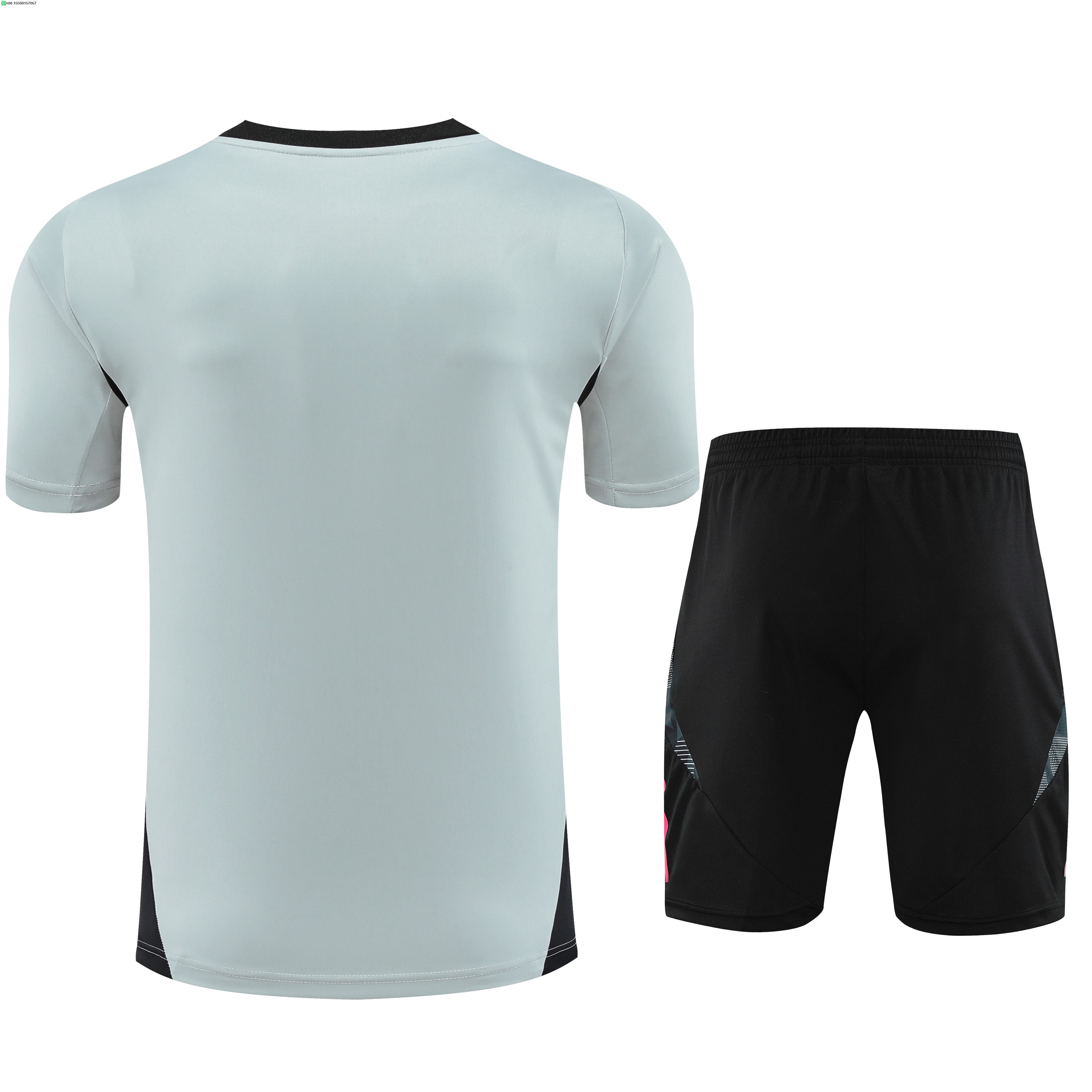Formazione Set Completo Juventus 2024 2025 Grigio Nero Poco Prezzo
