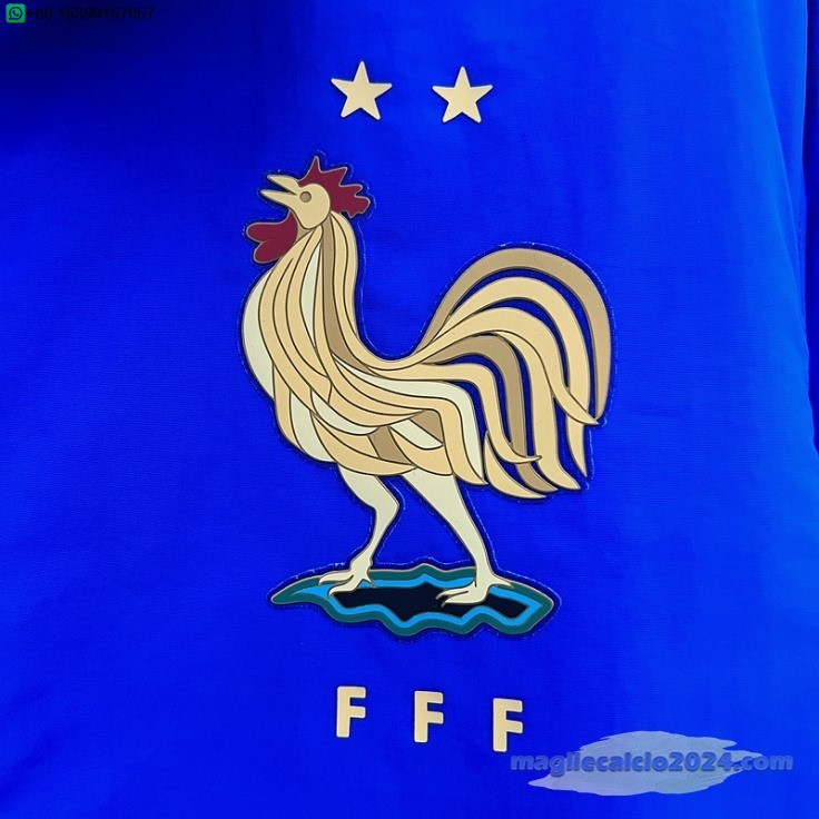 Giacca a vento Francia 2024 Blu I Bianco Poco Prezzo