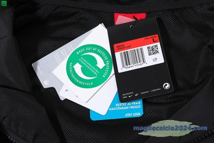 Giacca a vento Inter Milan 2024 2025 Blu Nero Poco Prezzo