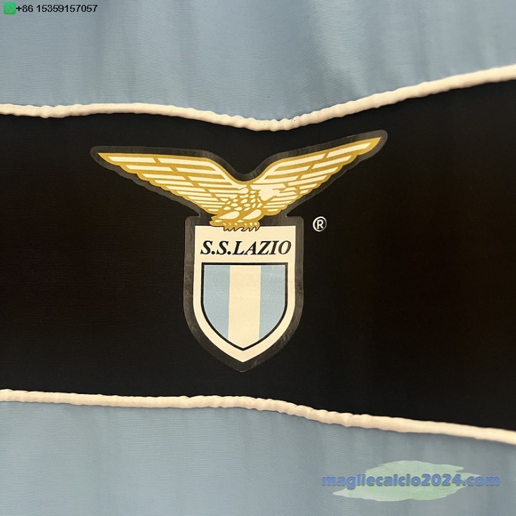 Giacca a vento Lazio 2024 2025 Blu Bianco Poco Prezzo