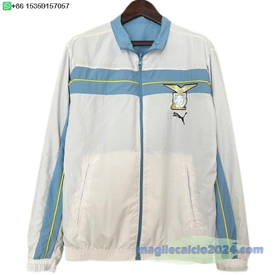 Giacca a vento Lazio 2024 2025 Blu Bianco Poco Prezzo