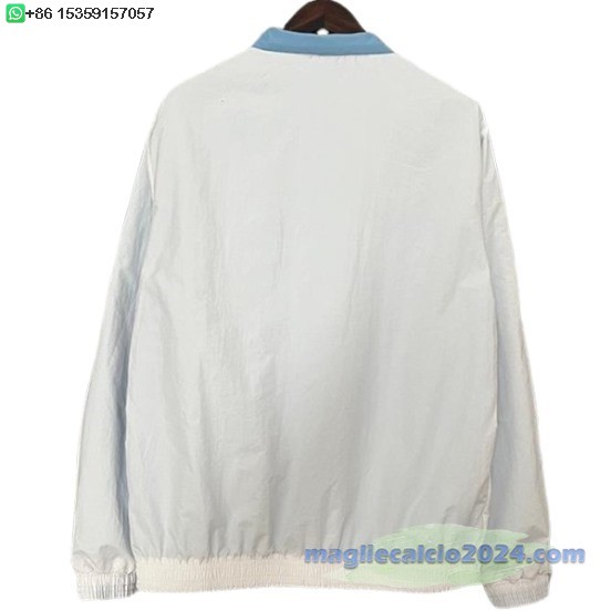 Giacca a vento Lazio 2024 2025 Blu Bianco Poco Prezzo