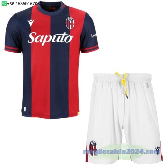 Home Conjunto De Bambino Bologna 2024 2025 Rosso Poco Prezzo