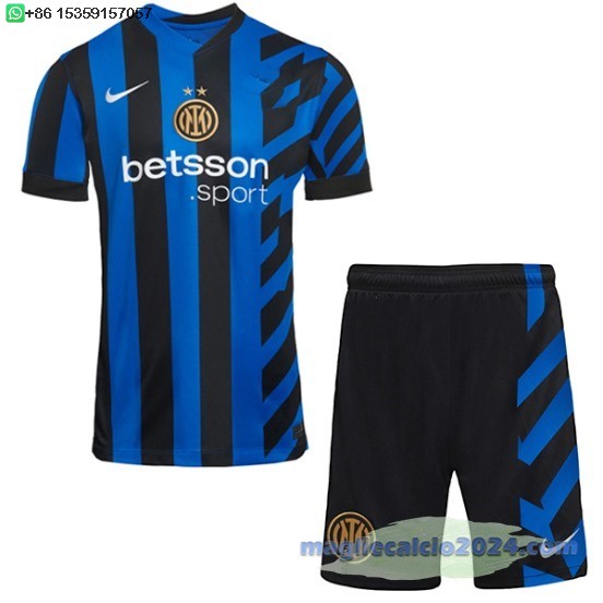 Home Conjunto De Bambino Inter Milán 2024 2025 Blu Poco Prezzo