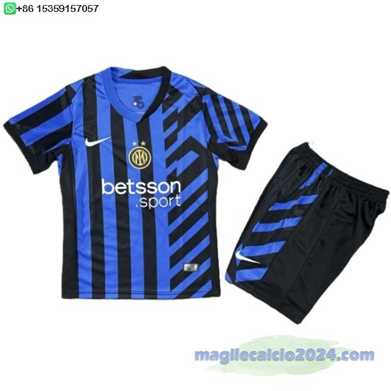Home Conjunto De Bambino Inter Milán 2024 2025 Blu Poco Prezzo