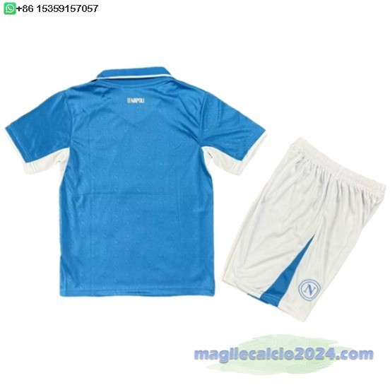 Home Conjunto De Bambino Napoli 2024 2025 Blu Poco Prezzo